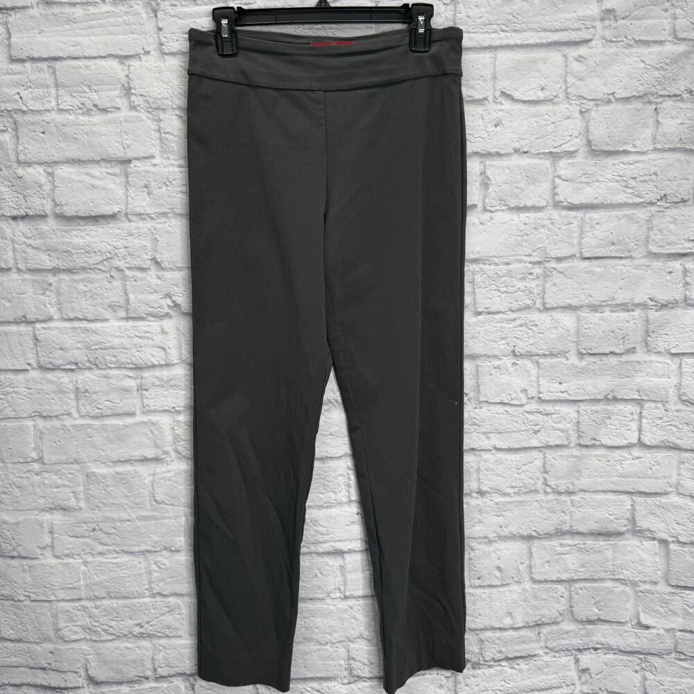 Krazy Larry Pull On Pants Size 8 Dark Gray Ankle